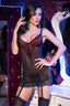Nuisette glamour à jarretelles - Chilirose