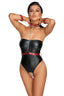 Body bustier avec attaches - Cottelli Bondage