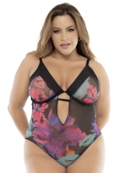 Body floral grande taille - Mapalé