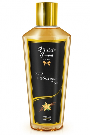 Huile de Massage Sèche Vanille Qualité Française 250ml - Plaisir Secret