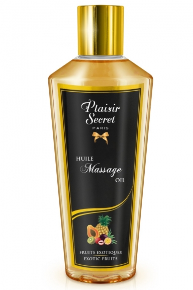 Huile de Massage Sèche Fruits Exotiques Qualité Française 250ml - Plaisir Secret