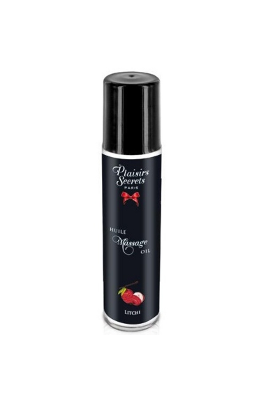 Comestible - Huile de Massage Litchi Qualité Française 59ml - Plaisir Secret