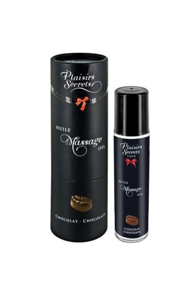 Comestible - Huile de Massage Chocolat Qualité Française 59ml - Plaisir Secret