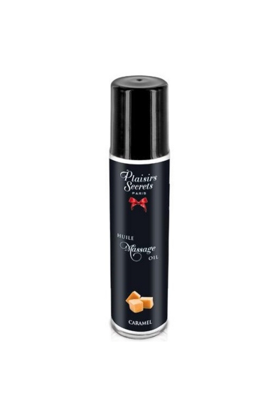 Comestible - Huile de Massage Caramel Qualité Française 59ml - Plaisir Secret