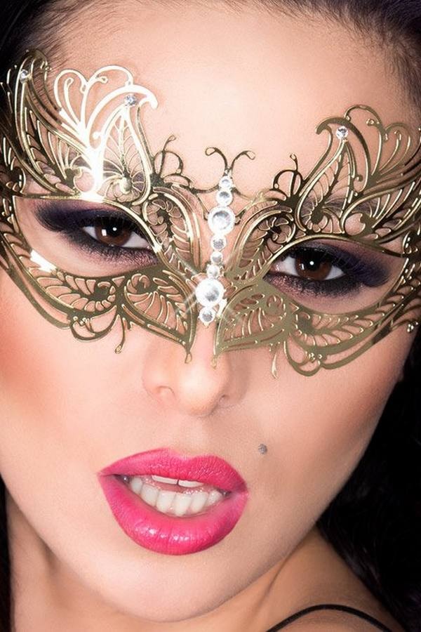 Masque Vénitien modèle 3806 - Chilirose Image principale du produit