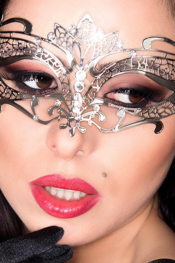 Masque Vénitien modèle 3809 - Chilirose Image principale du produit