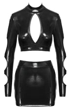 Ensemble brillant avec jupe - Look Chaud et humide