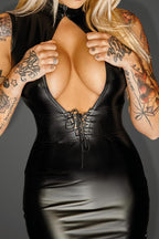 Robe "Cheeky" - Noir Handmade