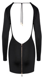 Mini robe noire moulante - Cottelli