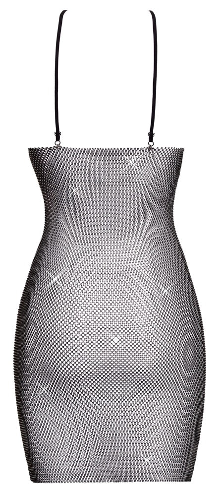 Robe transparente Noire à Strass - Cottelli