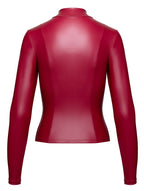 Top Rouge Mat à Manches Longues - Celui qui change tout