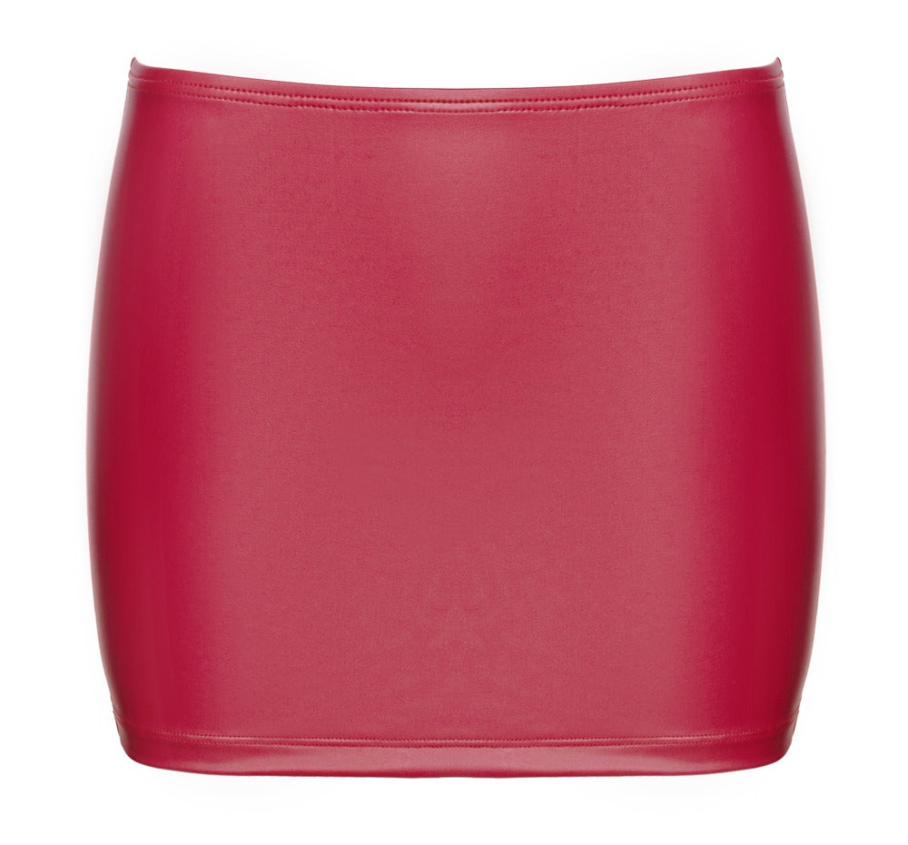 Mini Jupe Rouge Mat - Simple mais pas banale