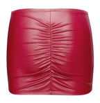 Mini Jupe Rouge Mat - Simple mais pas banale