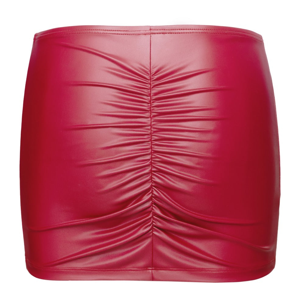 Mini Jupe Rouge Mat - Simple mais pas banale