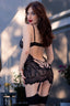 Nuisette dos-nu en dentelle - Chilirose