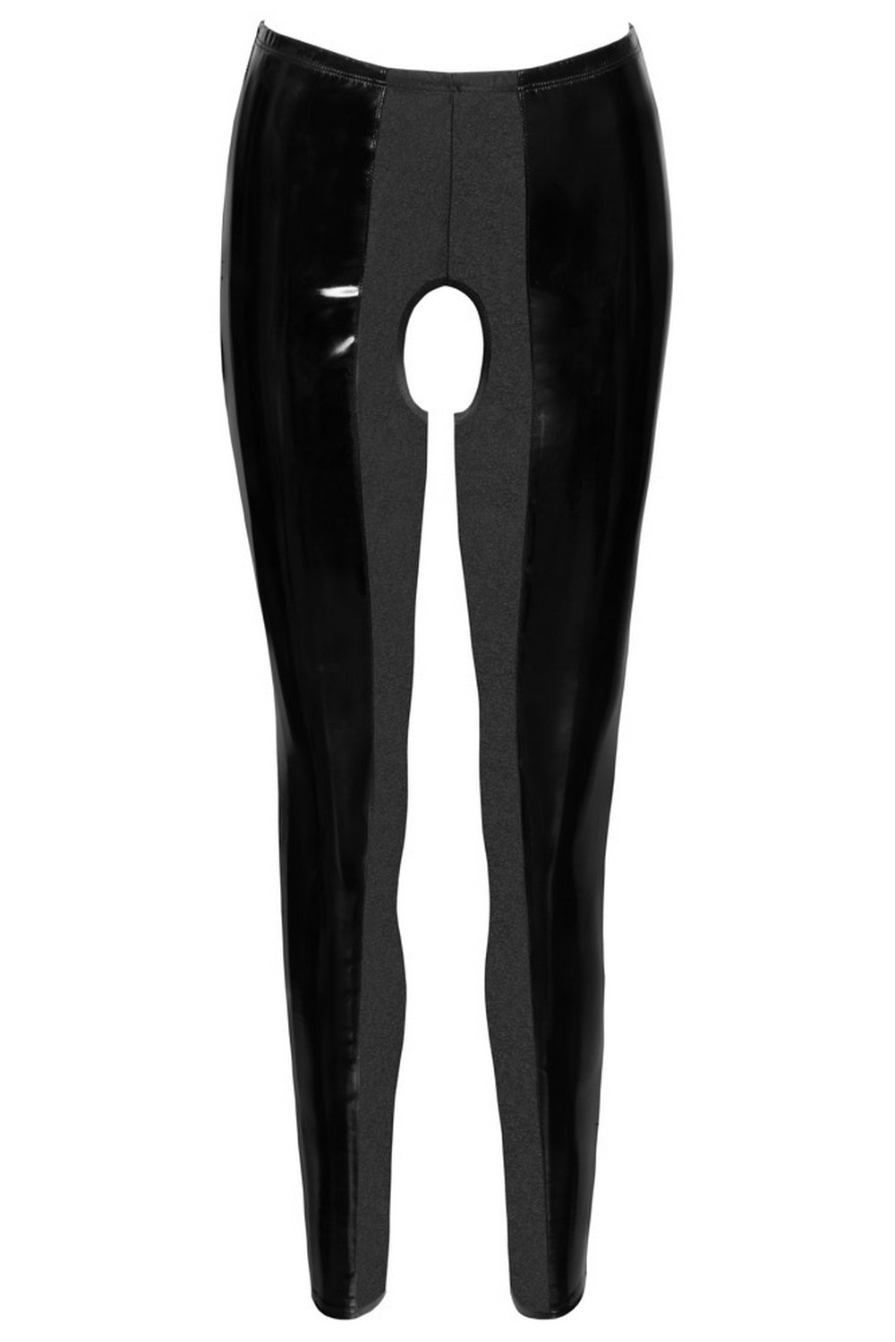 Leggings ouvert vinyle et stretch - Black Level