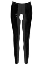 Leggings ouvert vinyle et stretch - Black Level
