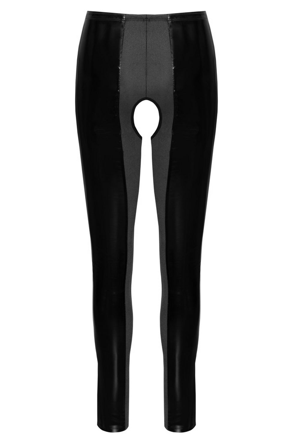 Leggings ouvert vinyle et stretch - Black Level