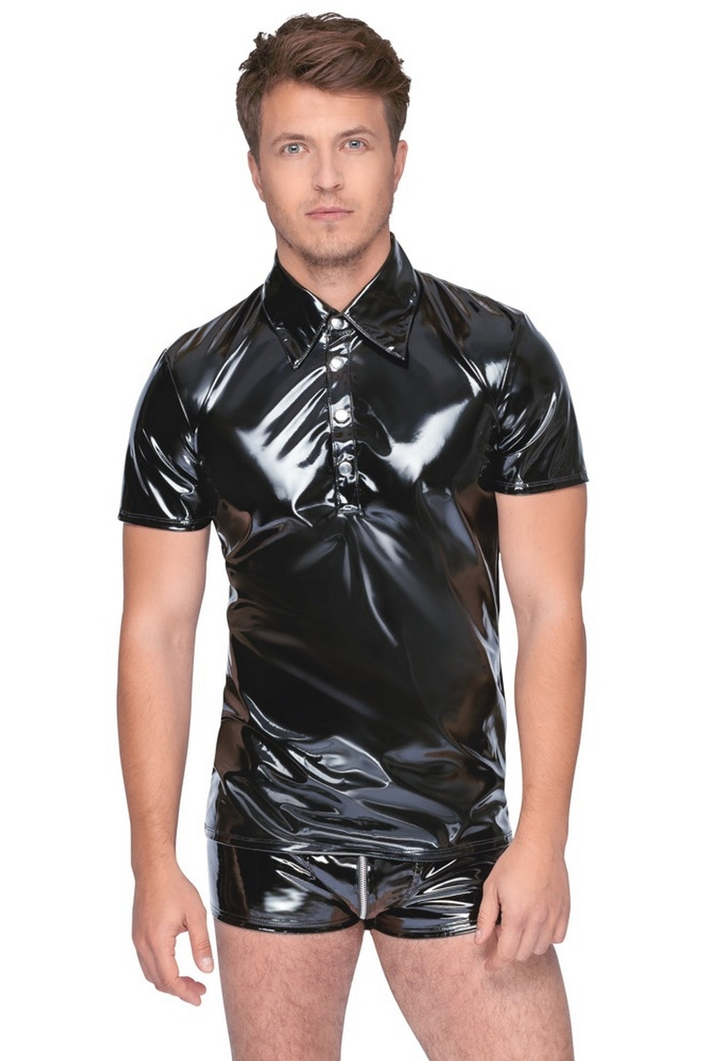Polo vinyle homme - Black Level