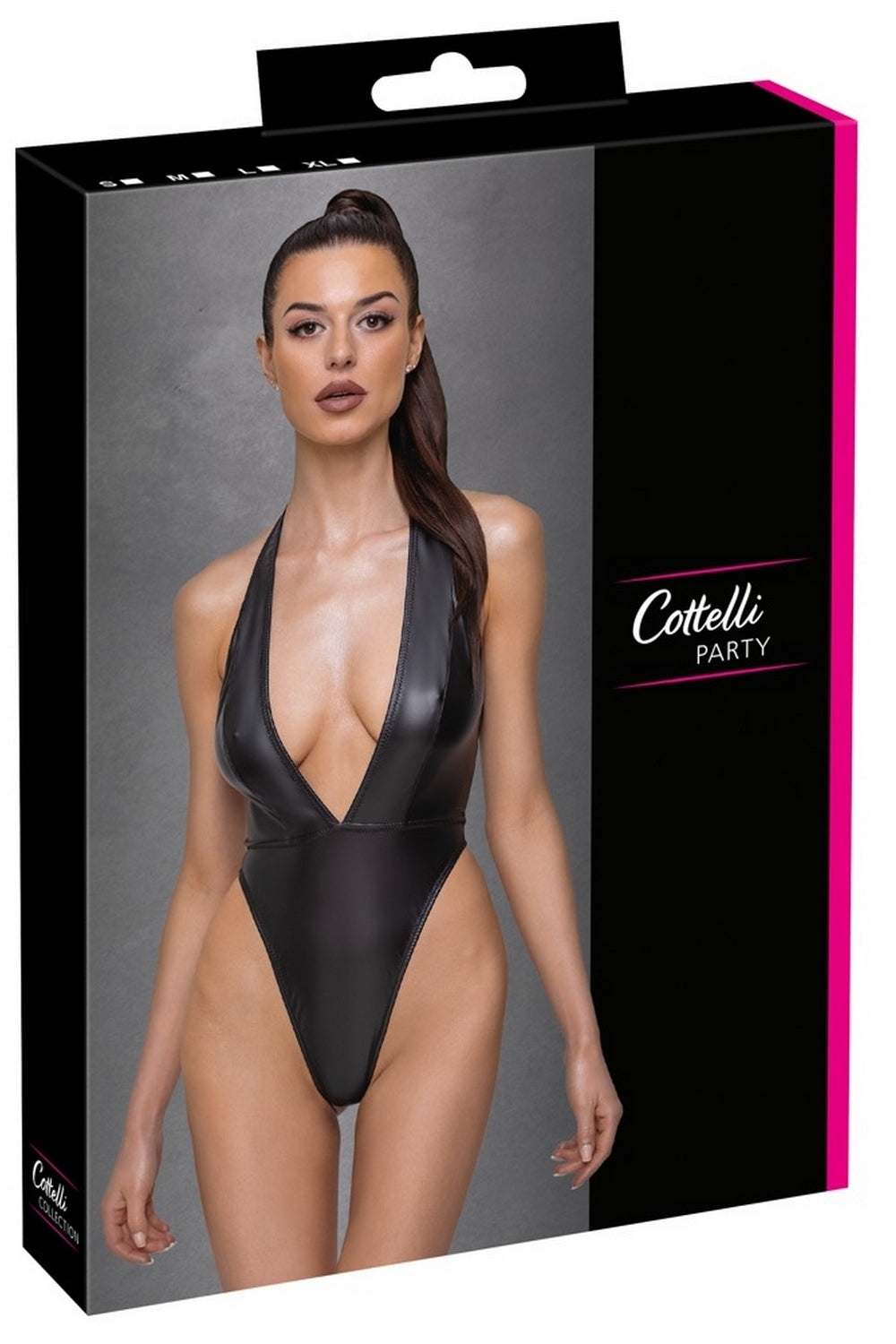 Body laqué décolleté - Cottelli Party