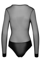 Body transparent à manches - Cottelli Party