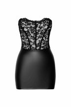 Robe bustier en dentelle - Noir Handmade