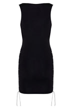 Robe à laçages argentés - Cottelli Party