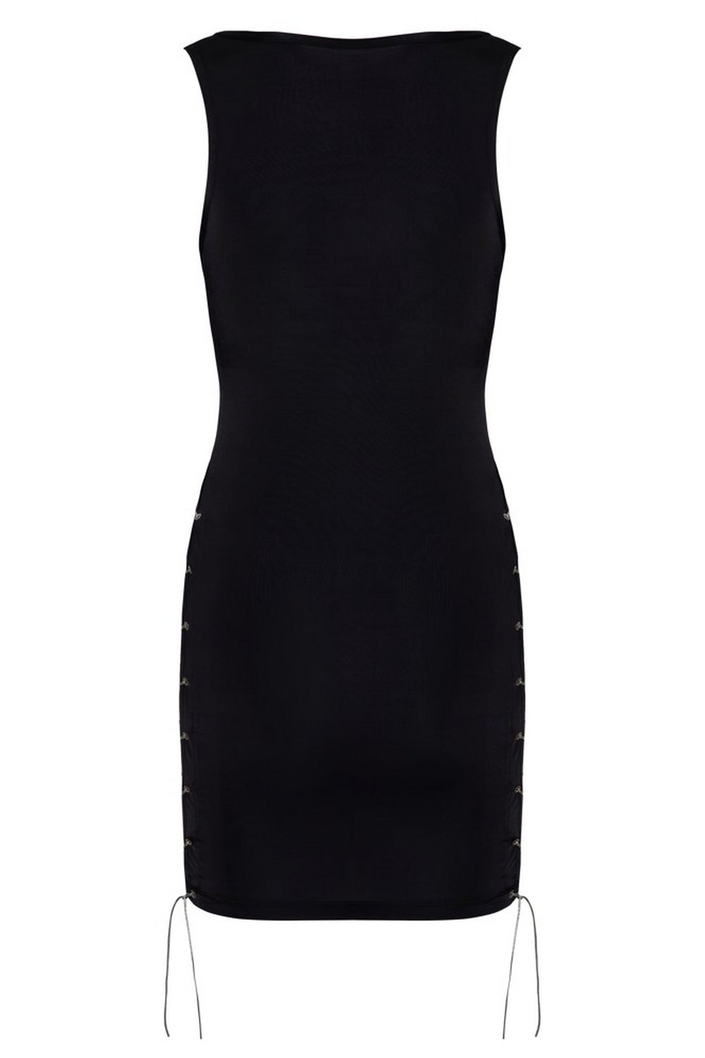 Robe à laçages argentés - Cottelli Party