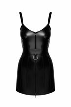 Mini robe wetlook Collection ProjectFetish - Noir handmade