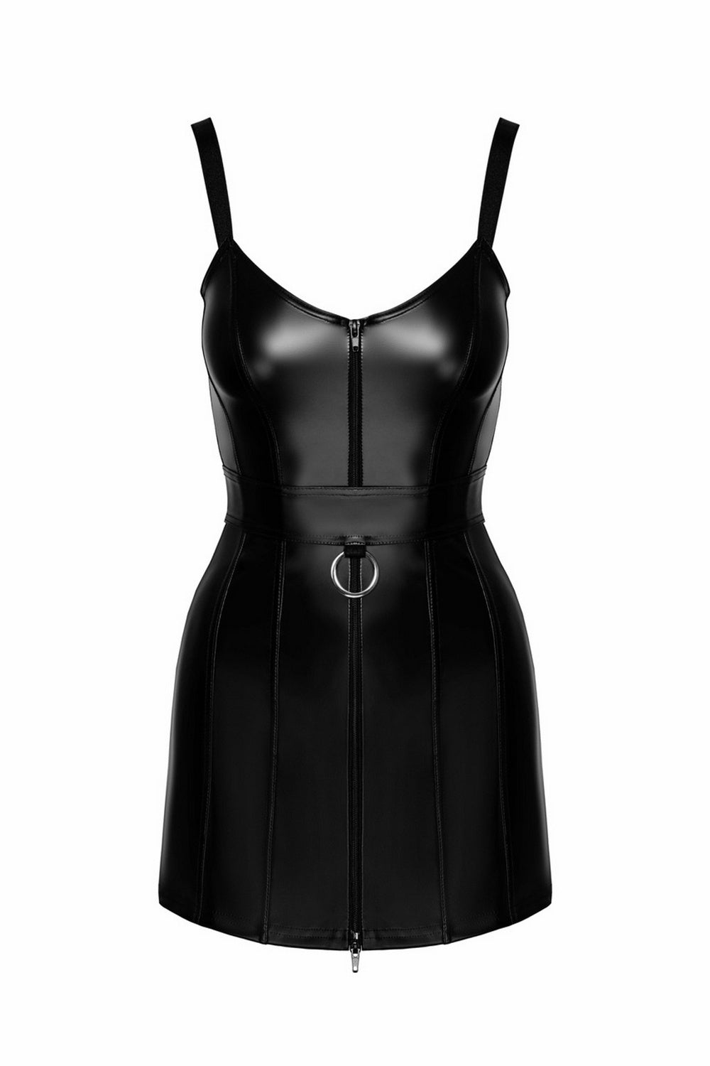 Mini robe wetlook Collection ProjectFetish - Noir handmade