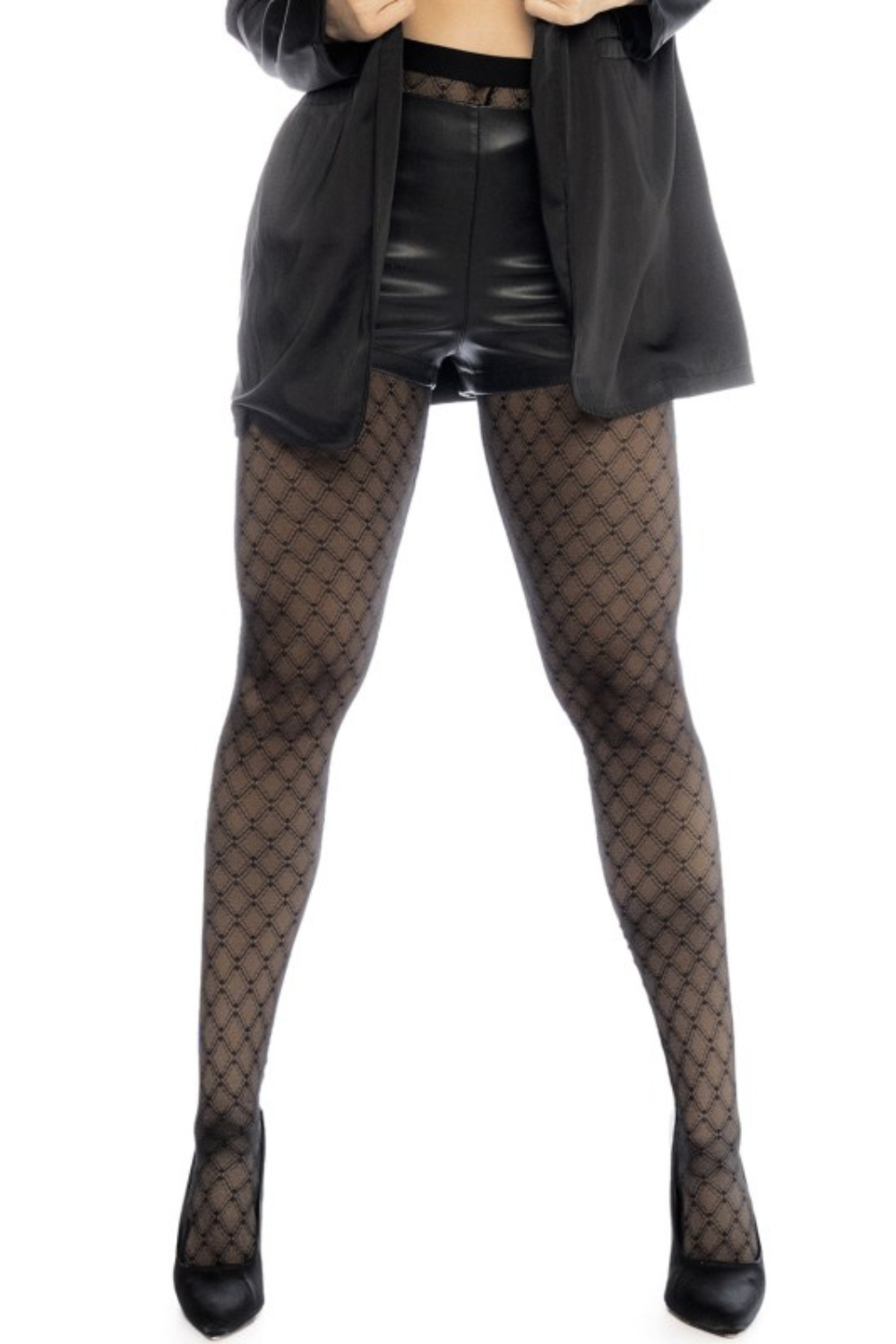 Collant résille motif - Mapalé Image secondaire du produit