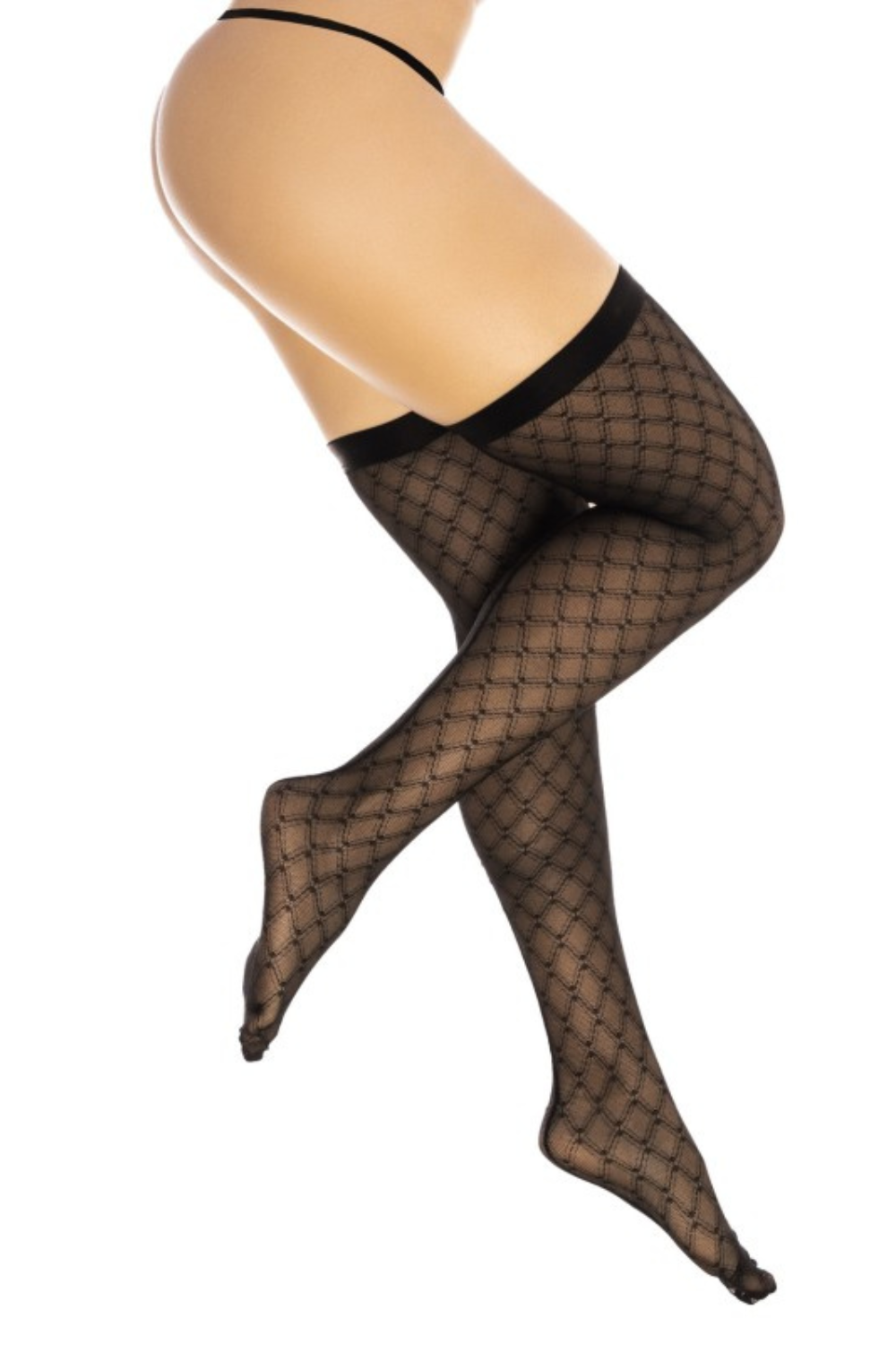 Bas résille motif - Mapalé Image principale du produit