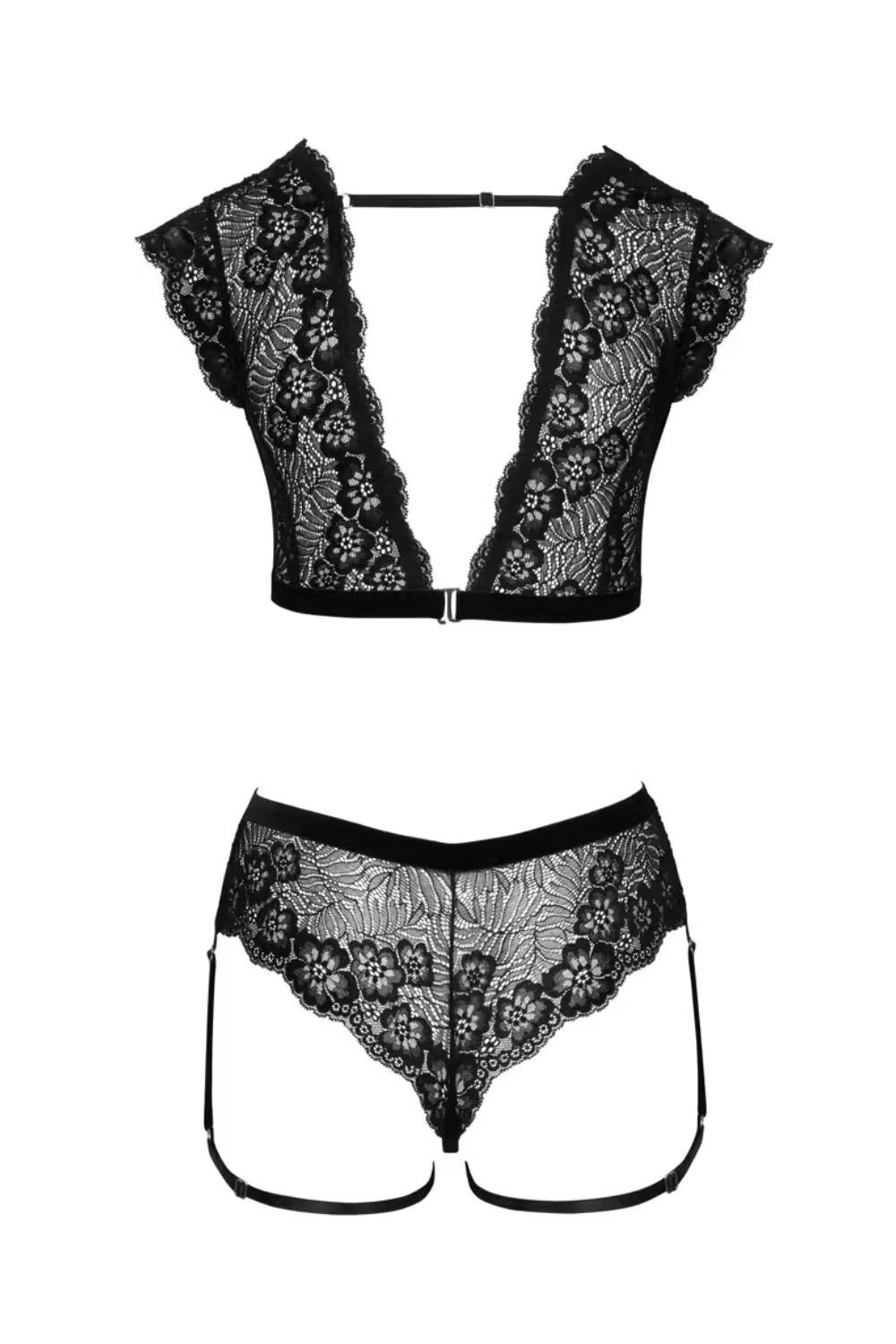 Ensemble top en dentelle fine - Cottelli