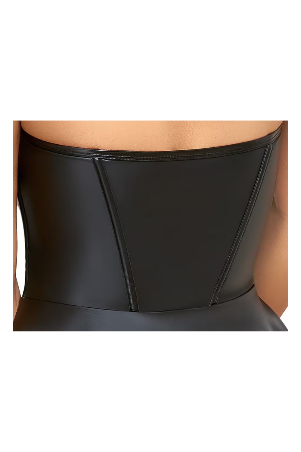 Mini robe bustier noire - Cottelli