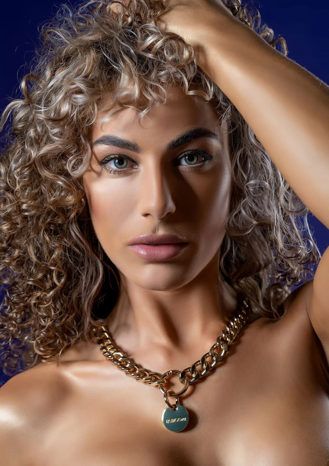 Collier chaine dorée - Taboom Image principale du produit