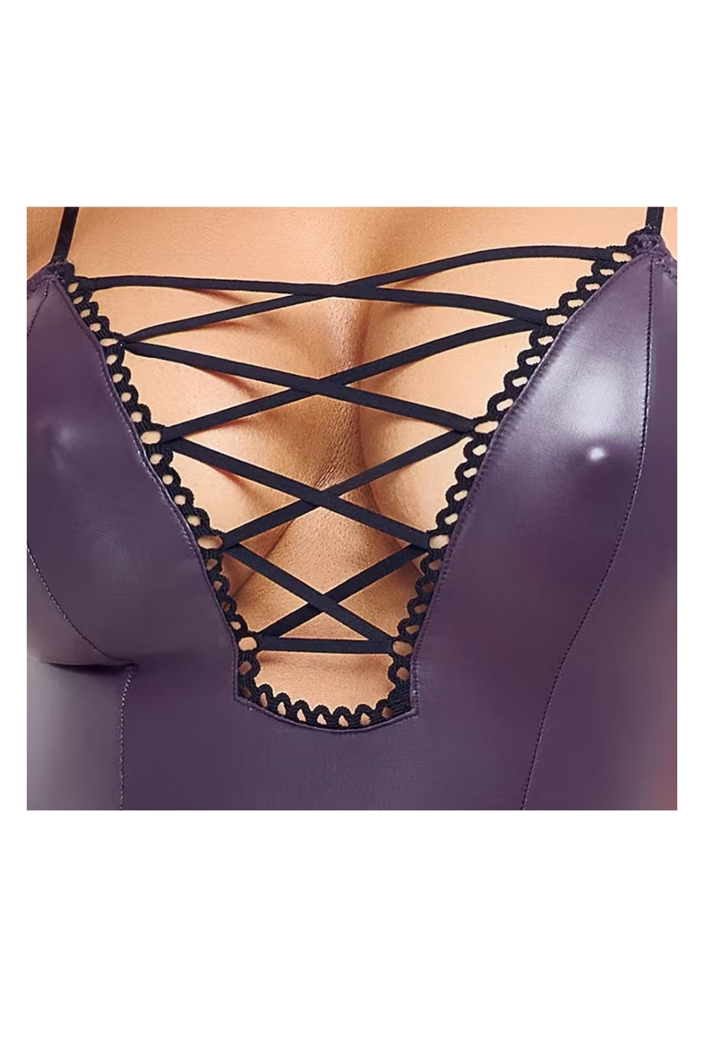 Mini robe sexy avec laçage - Cottelli