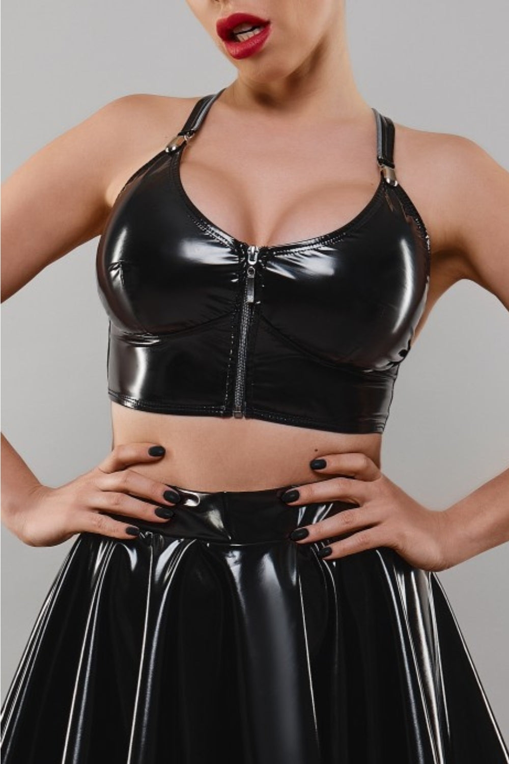 Croc top vinyle - Demoniq Image principale du produit