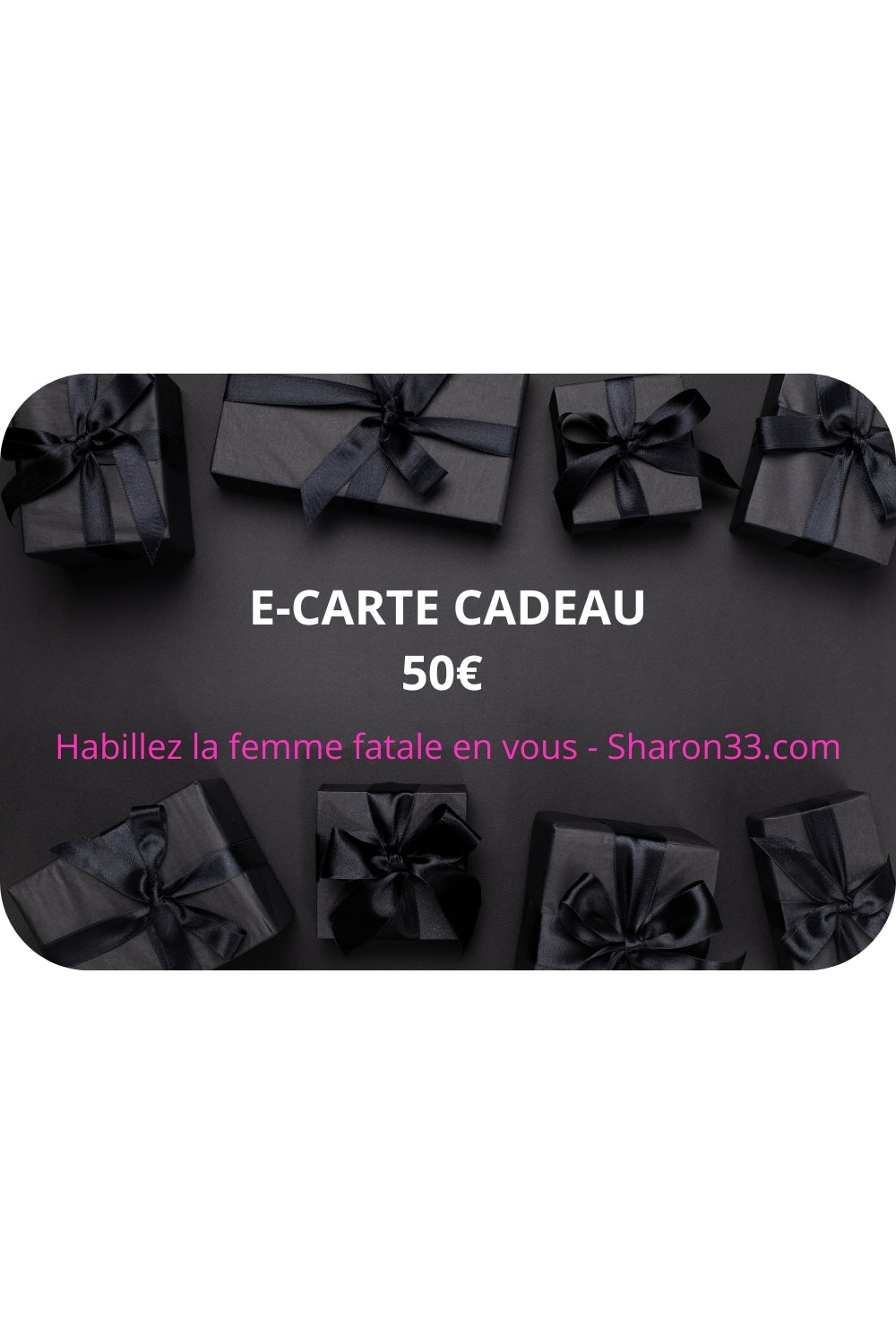 E-Carte cadeau 50€