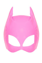 Masque de Catwoman en vinyle rose - Black Level