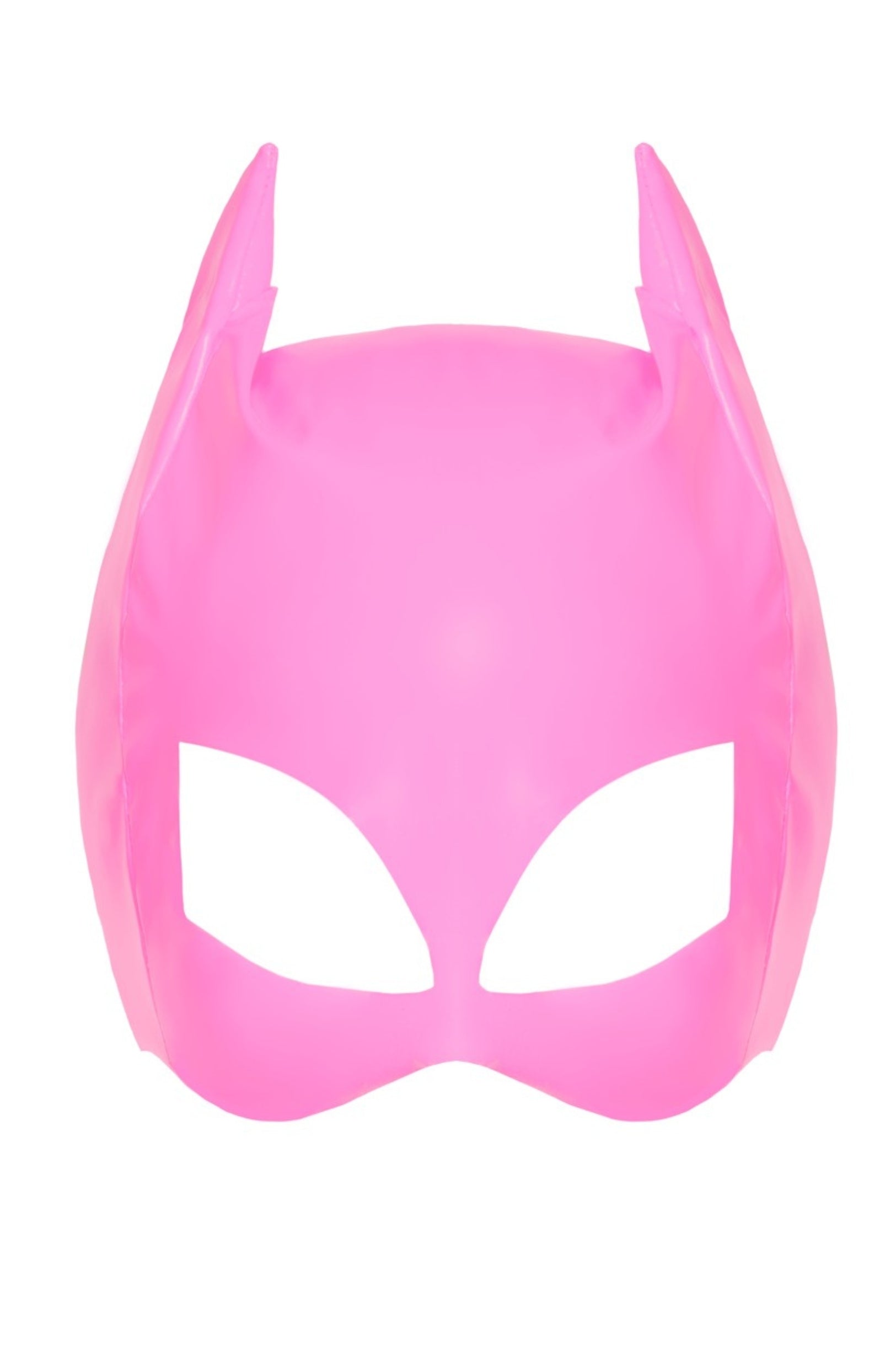 Masque de Catwoman en vinyle rose - Black Level