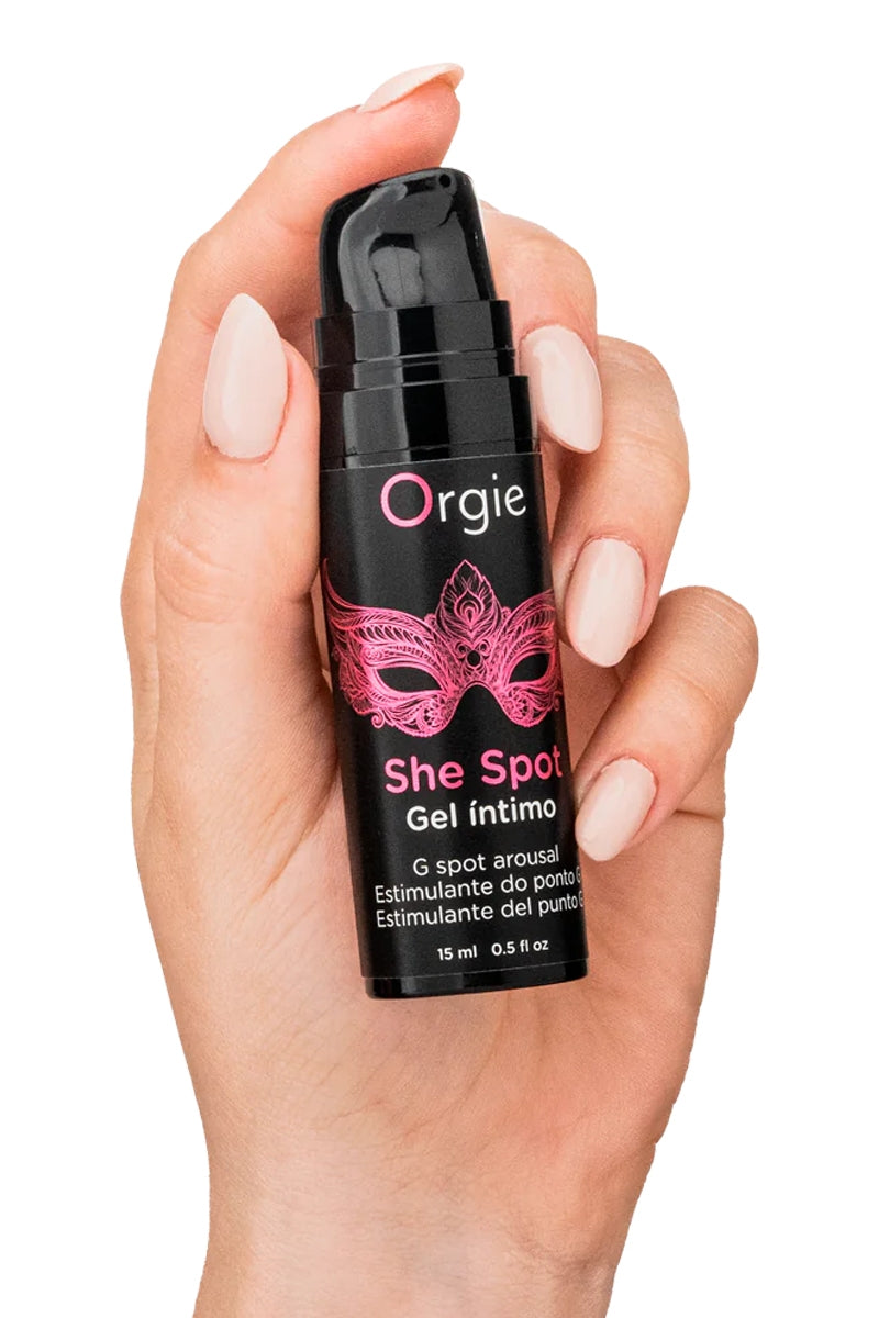 Gel Stimulant "She spot" pour le Point G et Sensations Intenses - Orgie