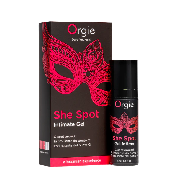 Gel Stimulant "She spot" pour le Point G et Sensations Intenses - Orgie