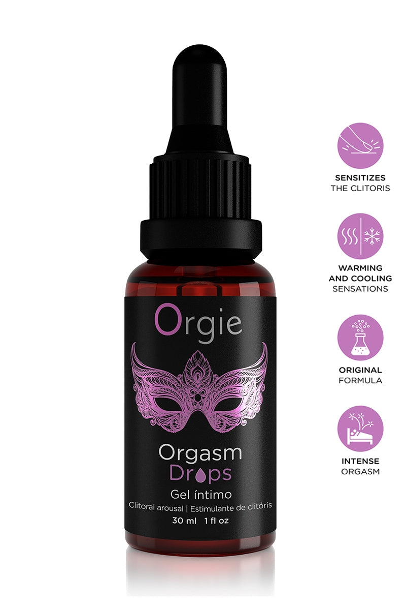 Gel Stimulant Clitoridien Orgasm Drops – Orgie