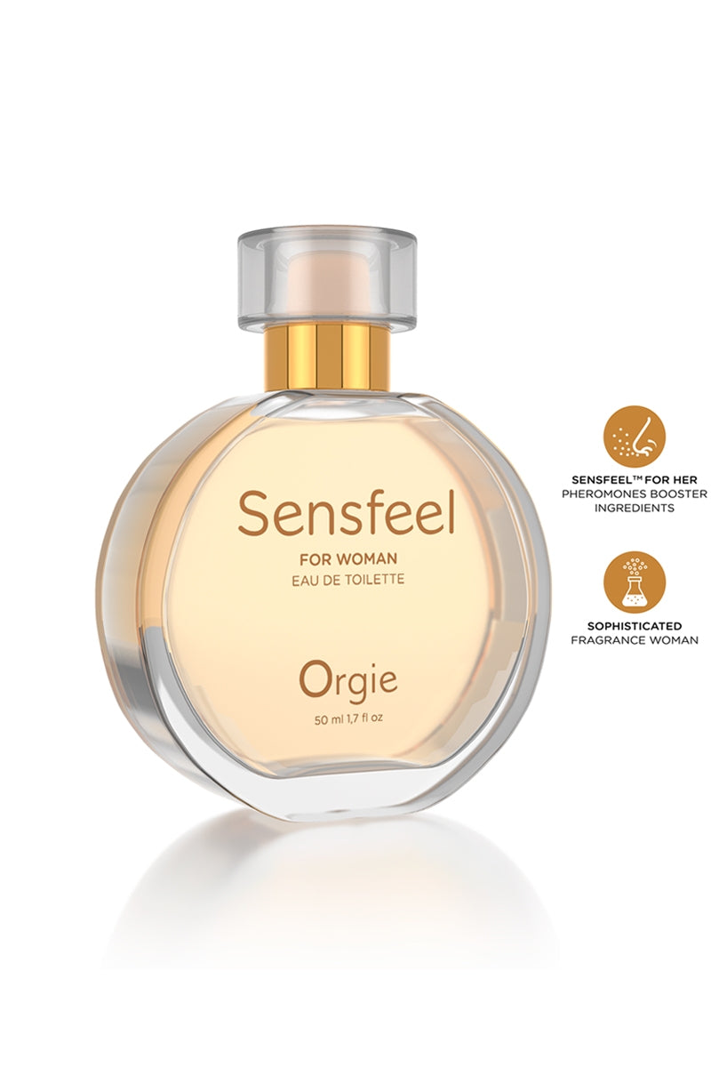 Parfum Féminin Sensfeel qui Révèle Votre Pouvoir de Séduction - Orgie