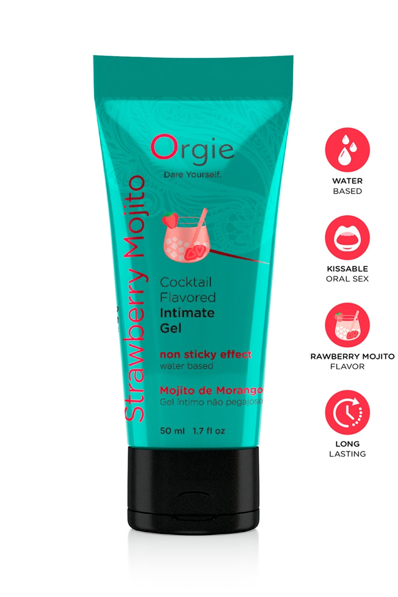 Gel intime Mojito Fraise 50ml - Orgie