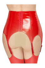 Porte-jarretelles en Vinyle Extra Large Rouge – Black Level