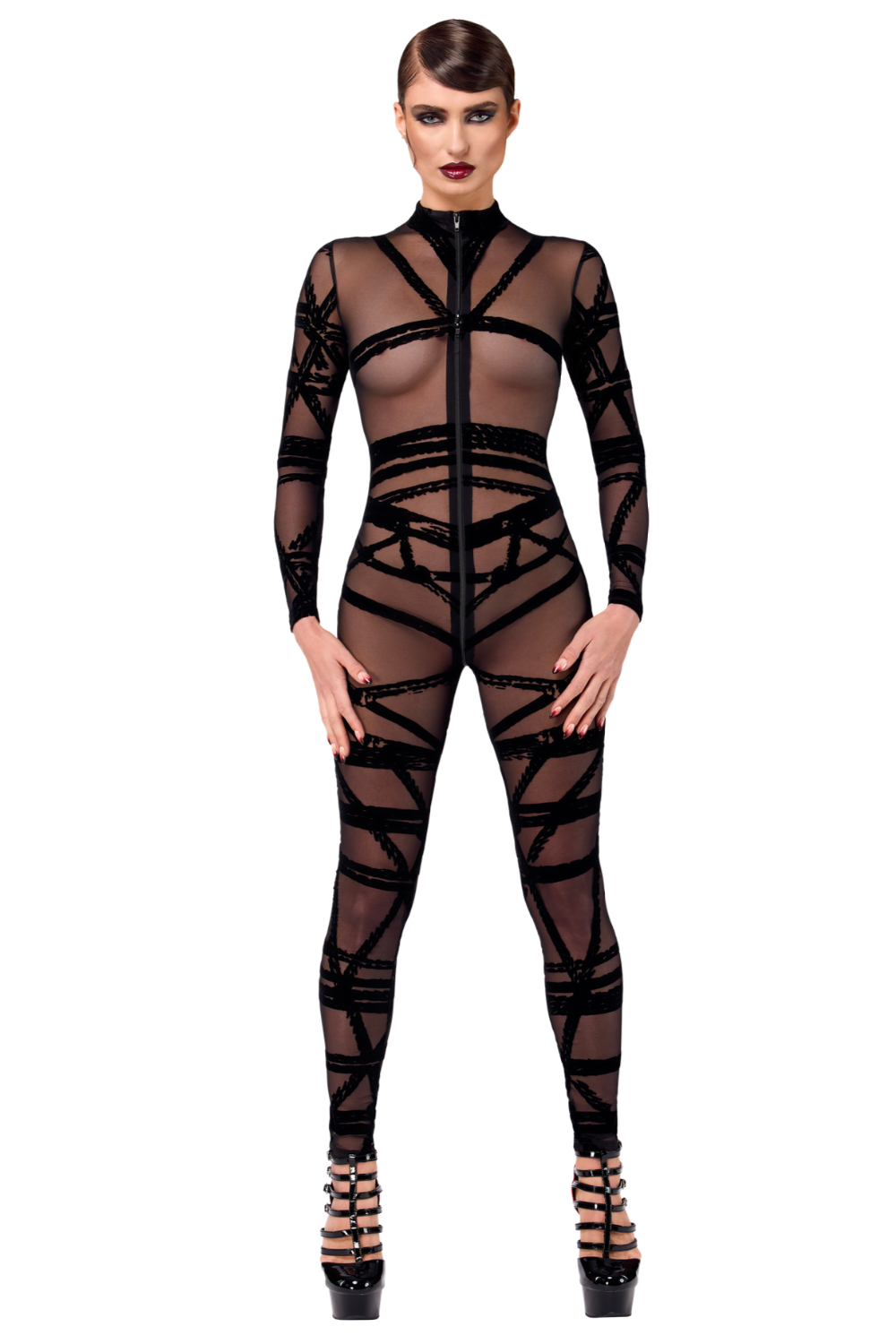 Combinaison Bondesque - Noir Handmade Image secondaire du produit