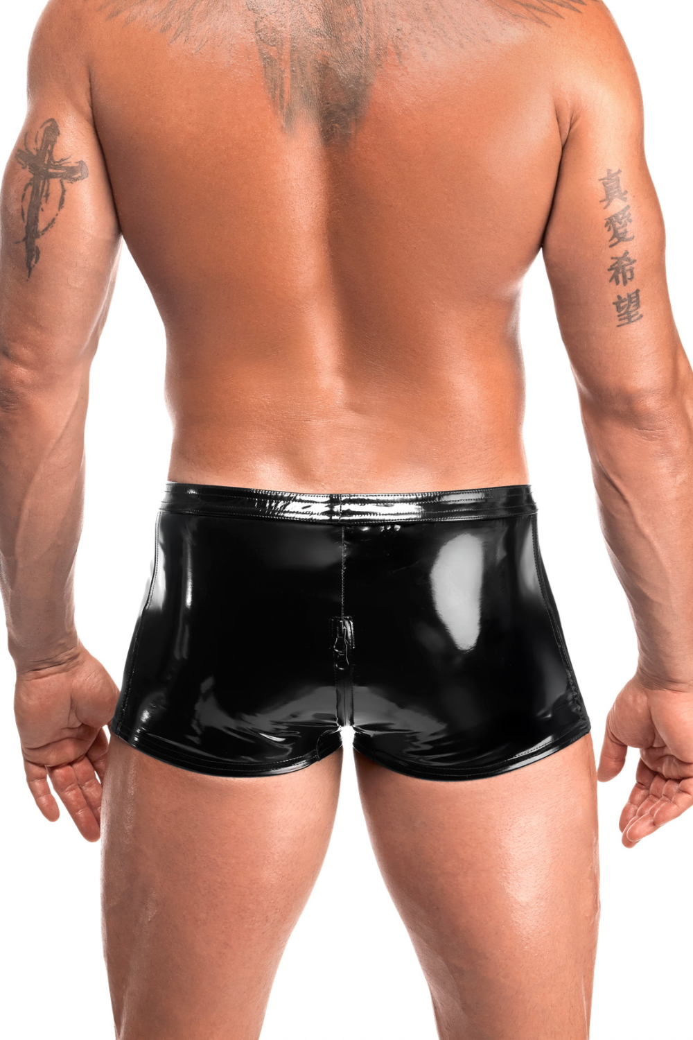Boxer pvc - Noir Handmade